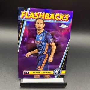 2024 Topps Chrome MLS #110 Frank Lampard Flashbacks Purple /199 NYCFC - Picture 1 of 2