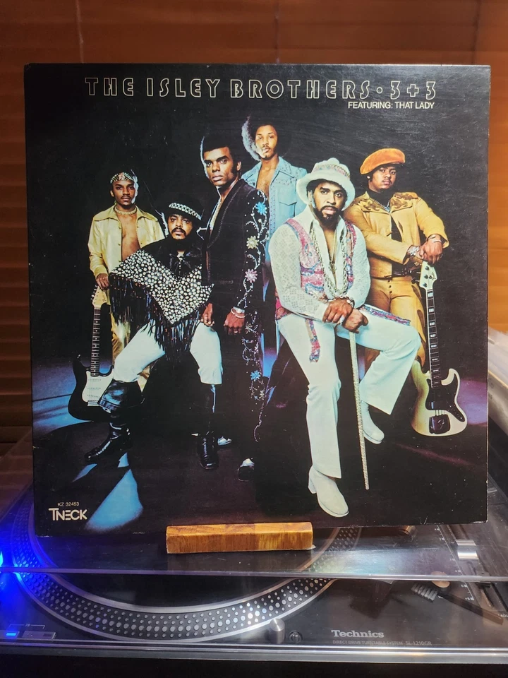 The Isley Brothers, 3+3, 1973 1st T-Neck Stereo, KZ-32453, Gatefold  - Bild 1 von 4