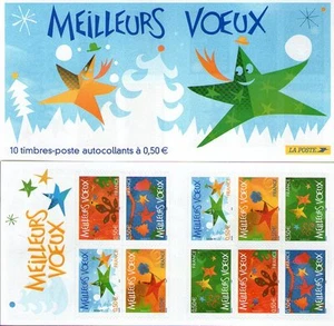 CARNET BC3722 MEILLEURS VOEUX 2004 NEUF ** NON PLIE LUXE - Imagen 1 de 1