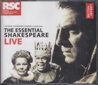 ESSENTIAL SHAKESPEARE LIVE - RSC Original Stage Recordings 2 x CD Set NEW - Image 1 of 2