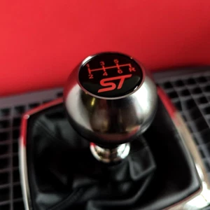 ROTGUSS kurz ball sport 6 SCHALTKNAUF FÜR FORD FOCUS mk2 MK3 MK4 FIESTA MK7 ST - Bild 1 von 6