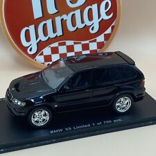 Spark 1/43 BMW X5 Black modelcarcorner LTD 750 pcs