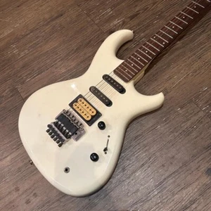 Aria ProII RS WILDCAT Used Electric Guitar / SSH / Matching Head / White - Picture 1 of 9