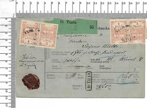 1881 Bosnien Herzegowina Österr Verwaltung Anweisung Quittung Novcic paar; 61881 - Picture 1 of 2