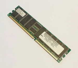 Memoria IBM 09N4306 256MB DDR 266 MHz PC2100 ECC Regist. 32x72 CL2.5 2.5v DIMM - Imagen 1 de 1