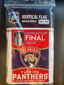 Florida Panthers 2024 Stanley Cup Eastern Conference Champions 28x40 Banner - Picture 1 of 1