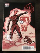 AVENGERS ISSUE #38 2015 ROCKET RACCOON AND GROOT VARIANT COVER