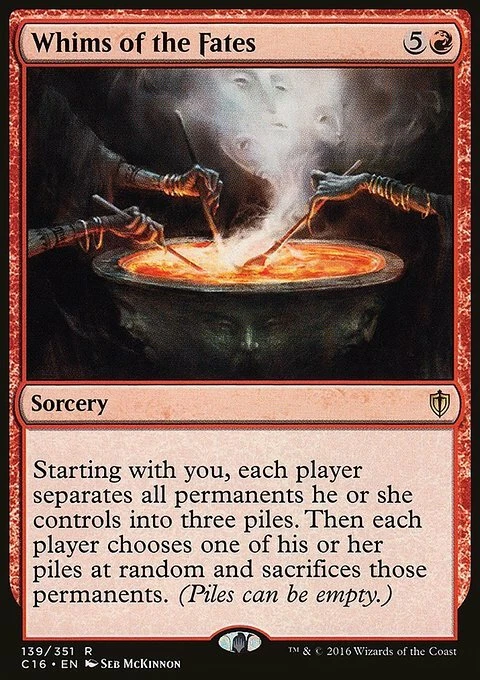 Magic the Gathering MTG Whims of the Fates (139) Commander 2016   LP - Image 1 of 1