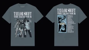 TAYLOR SWIFT Official Merch The ERAS Tour 2023 Blue 1989 Era Graphics L NEW - Picture 1 of 10