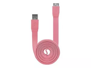 Premium Micro USB 3.0 Fast Charging Flat Cable for Samsung Galaxy Note Pro 12.2 - Picture 1 of 13