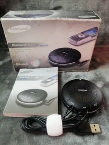 2006 SAMSUNG VINTAGE BLUETOOTH SPEAKER ADSP100BBE / Working- Rare - Boxed - Picture 1 of 10