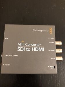 BlackMagic Design SDI to HDMI mini converter