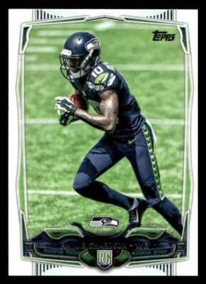 2014 Topps #401 Paul Richardson Rookie Seattle Seahawks - Image 1 of 2