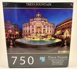 Trevi Fountain Jigsaw Puzzle, 750 Pieces