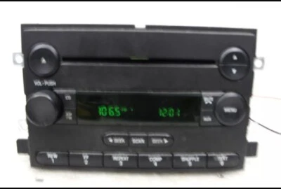 Ford OEM único CD am/fm RADIO Freestyle F150 Explorer Fusion Montego 04-10🔥 Foto 1 de 4