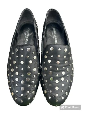 Женские черные кожаные мокасины Kenneth Cole Wesley 2 размер 7,5 - Изображение 1 из 4