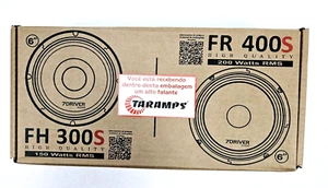 1 Paio Tarampi 6 Pollici FH 300S 8 Ohm 150 Watt Altoparlanti RMS Alta Qualità - Foto 1 di 6