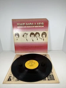THE HOLLIES: Words and Music by Bob Dylan US Epic BN 26447 Vinyl PreOwned - Picture 1 of 6
