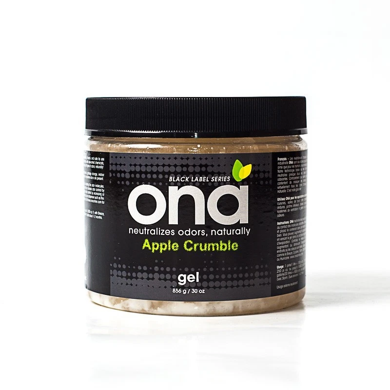 Ona Gel Apple Crumble 850ml Geruchsneutralisierer Lufterfrischer 856 g 30 oz