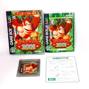 Donkey Kong 2001 County Gameboy Color GB Nintendo Japan Box Manual Good - Picture 1 of 12