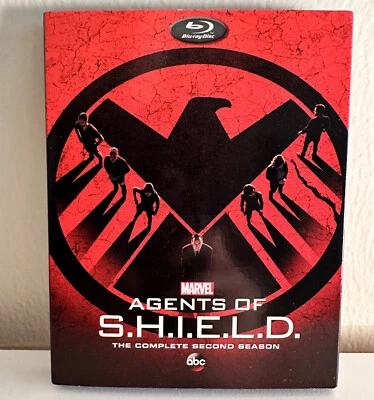 Agents of S.H.I.E.L.D. Complete Second Season 2 Blu-ray w Slip Cover, NEW SEALED Foto 1 de 3