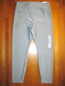 Old Navy Cloud + graue hoch geschnittene 7/8 Spandex Fitness Leggings Größe Large neu mit Etikett - Bild 1 von 8