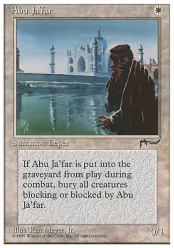 Abu Ja'far ~ Moderately Played Chronicles MTG Magic UltimateMTG White Card - Image 1 of 1