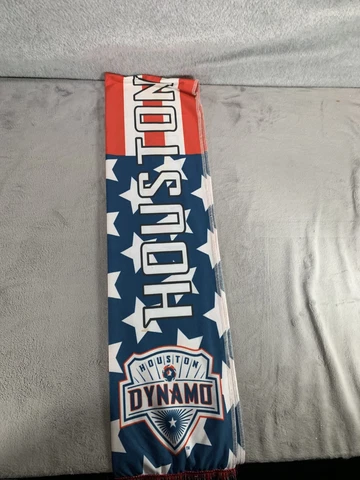 Houston Texas Dynamo Red and Blue Soft Winter Scarf Neck Blanket Cover
