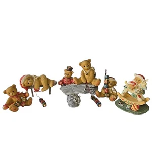 🚨Cherished Teddies # 202967 9050807 Oso Fiesta de Navidad, ho ho ho Noel - Imagen 1 de 15
