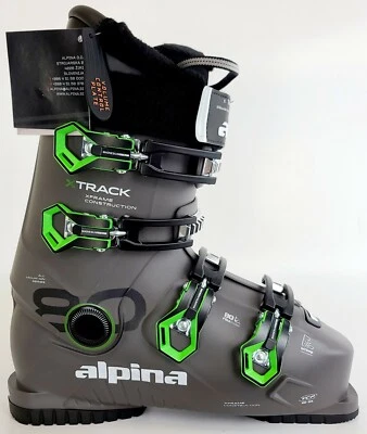 NEW HIGH END $650 Men's Alpina Xtrack 80 Electric Battery Heated Ski Boots