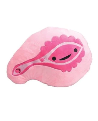 PLUSHY PILLOW SHOTS PLSSY WITH STORAGE POUCH PINK - Image 1 of 2