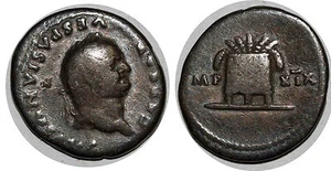 VESPASIEN DENIER IMP XIX +78 - Imagen 1 de 1