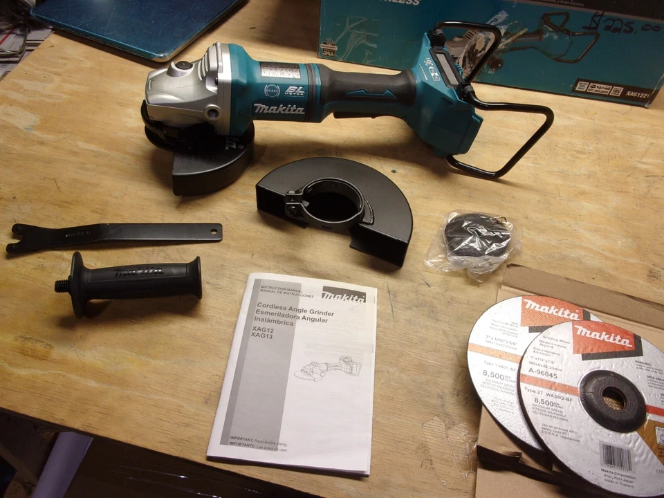 MAKITA 18V(X2=36V) 7" PADDLE SWITCH CUTOFF/ANGLE GRINDER  (TOOL ONLY) # XAG12Z1 - Image 1 of 4