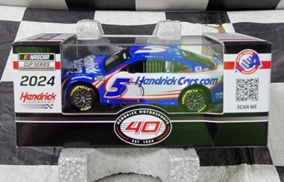 Kyle Larson #5 Hendrickcars.com Kansas Vincitrice 2024 Camaro ZL1 1:64 - Immagine 1 di 4