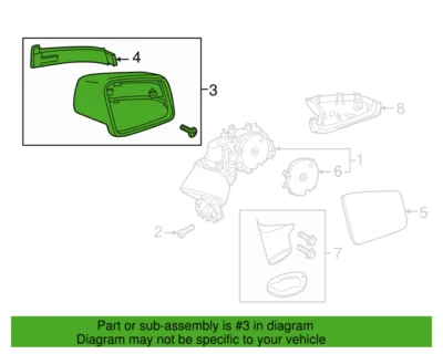 Cubierta espejo retrovisor izquierdo mercedes-benz cl65 63 amg cl600 cl550 2010-2014 21281091009999 Foto 1 de 3