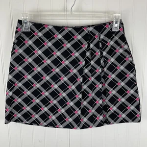 Lady Hagen Skort Womens Black Pink Shorts Golf Tennis Athletic Size 6 - Picture 1 of 11