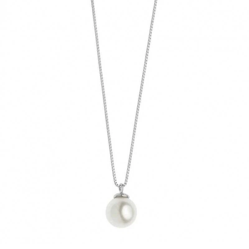 GLP 563 Collana da donna in oro bianco Comete Perle -10% Sconto - Immagine 1 di 1