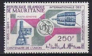 Mauritania 1965 Yvert A 45 Centenary U.I.T. MNH VF - Picture 1 of 1