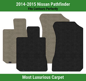 Lloyd Luxe Front Row Carpet Mats for 2014-2015 Nissan Pathfinder 
