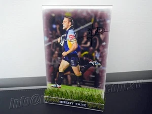 Signed North Queensland Cowboys NRL 28cm x 18cm Photo - Brent Tate - Proof COA - Picture 1 of 3