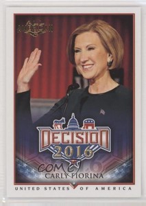 2016 Decision 2016 All American Carly Fiorina #4 3p2
