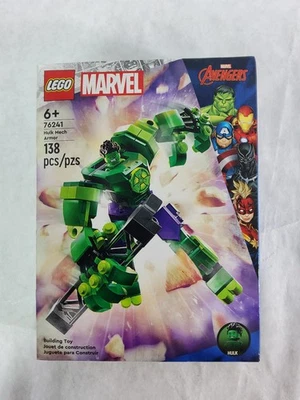 Lego  76241 Marvel Universe Avengers Hulk Mech Armor 138 Pieces Ages 6+ - Image 1 of 4