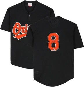Cal Ripken Jr. Orioles Signed Mitchell & Ness Replica Batting Practice Jersey - Picture 1 of 5