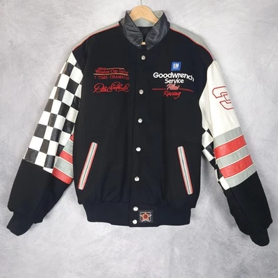 Vintage Dale Earnhardt Jacket Mens Small NASCAR Racing Goodwrench Chase 90s Sign - Image 1 of 4