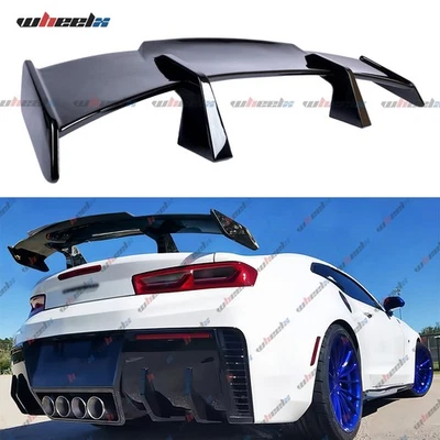 For Toyota Camry Corolla Gloss Black 58" Racing Rear Trunk Spoiler PRO GT Wing Foto 1 de 4