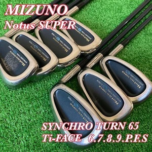 MIZUNO Notus SUPER Iron Set 8pcs 5I-9I,PW,SW,FW ARCFLOW LIGHT Flex R - Picture 1 of 7