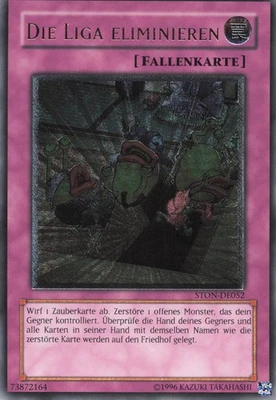 YuGiOh Die Liga eliminieren (V.2) STON-DE052 Ultimate Rare NM unl. - Bild 1 von 2