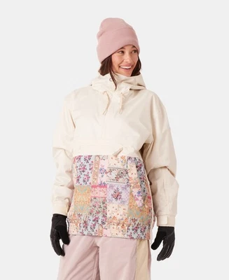 Women's ROXY Downtown Anorak Jacket Pullover Snowboard Ski Coat -WAHINE (W1N) - Image 1 of 4