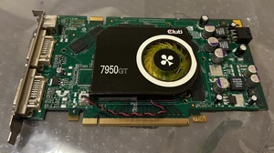 [Refurbished] Club3D GeForce 7950GT 512MB GDDR3 PCI-E Graphics Card - Picture 1 of 10