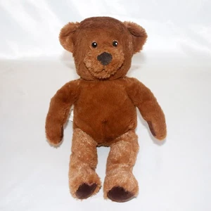 Ikea Brown Smiling Teddy Bear Brunbjorn Plush Plushie Stuffed Soft Toy - Picture 1 of 9